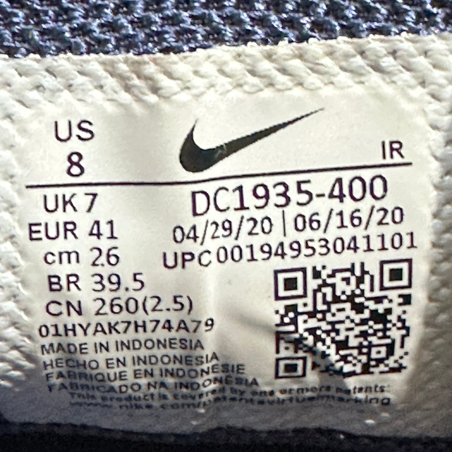 EU41 - US8 - UK7 • Air Max Plus Midnight Navy