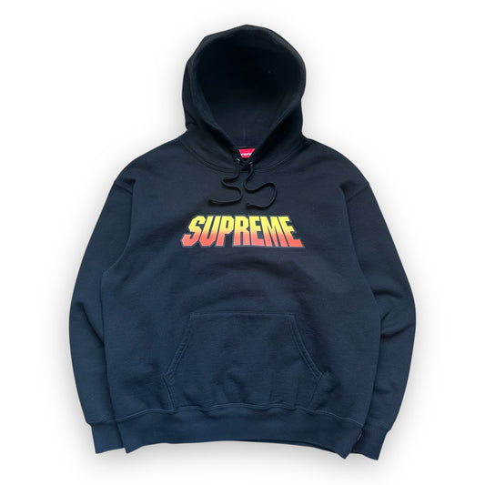 Sweatshirt Hoodie Supreme Gradient Black SS24 (M)