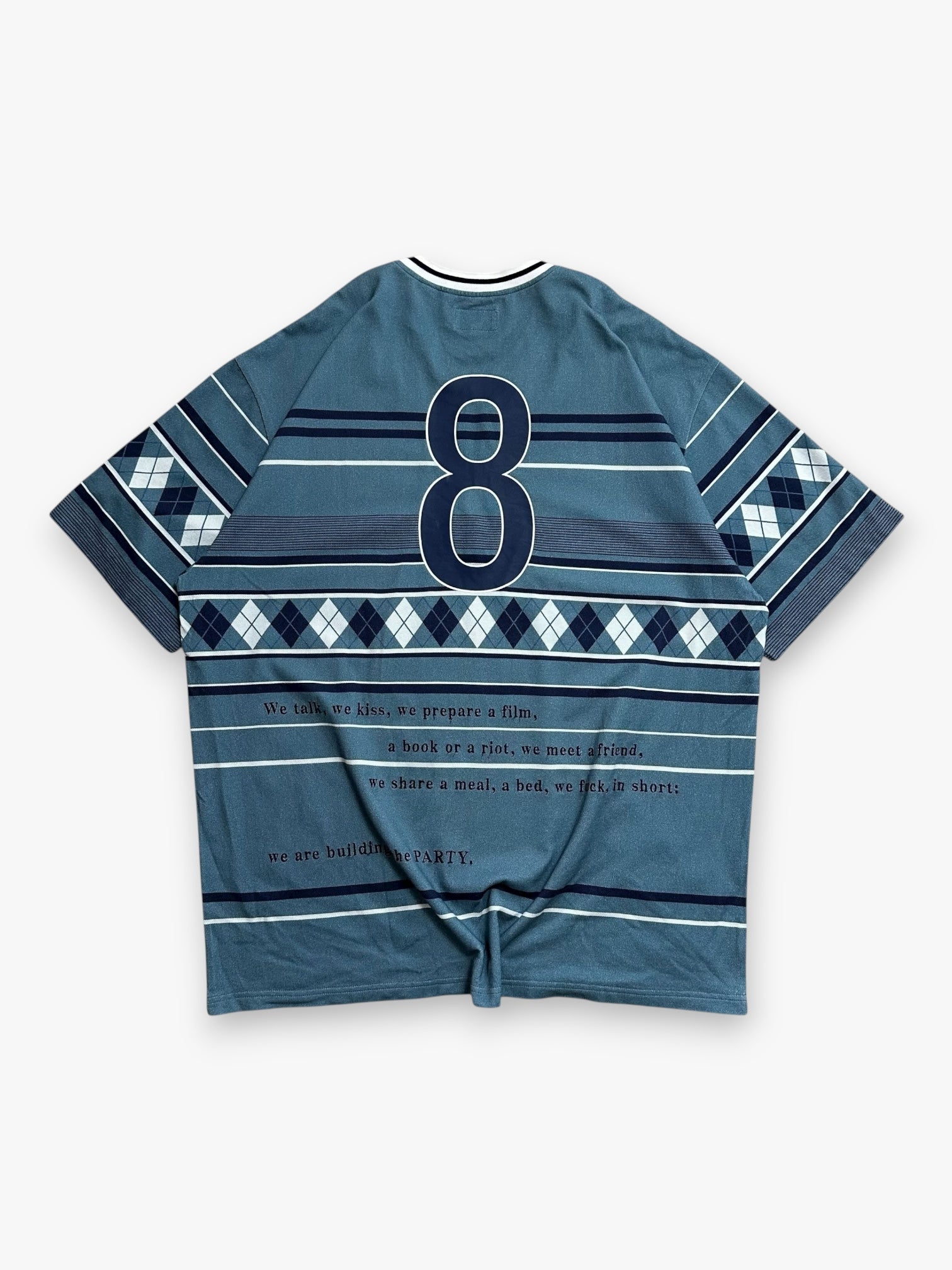 Jersey Supreme Bernadette Corporation Pique Soccer Blue SS23