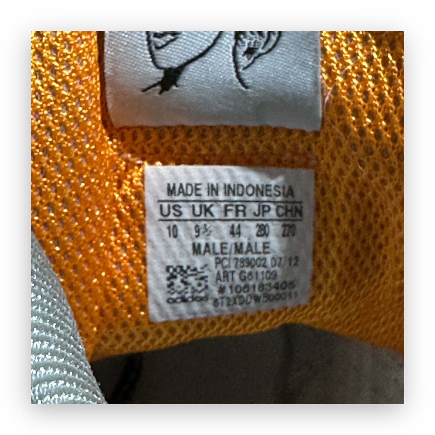 EU44 - US10 - UK9 • adidas Jeremy Scott Wings 2.0 Silver