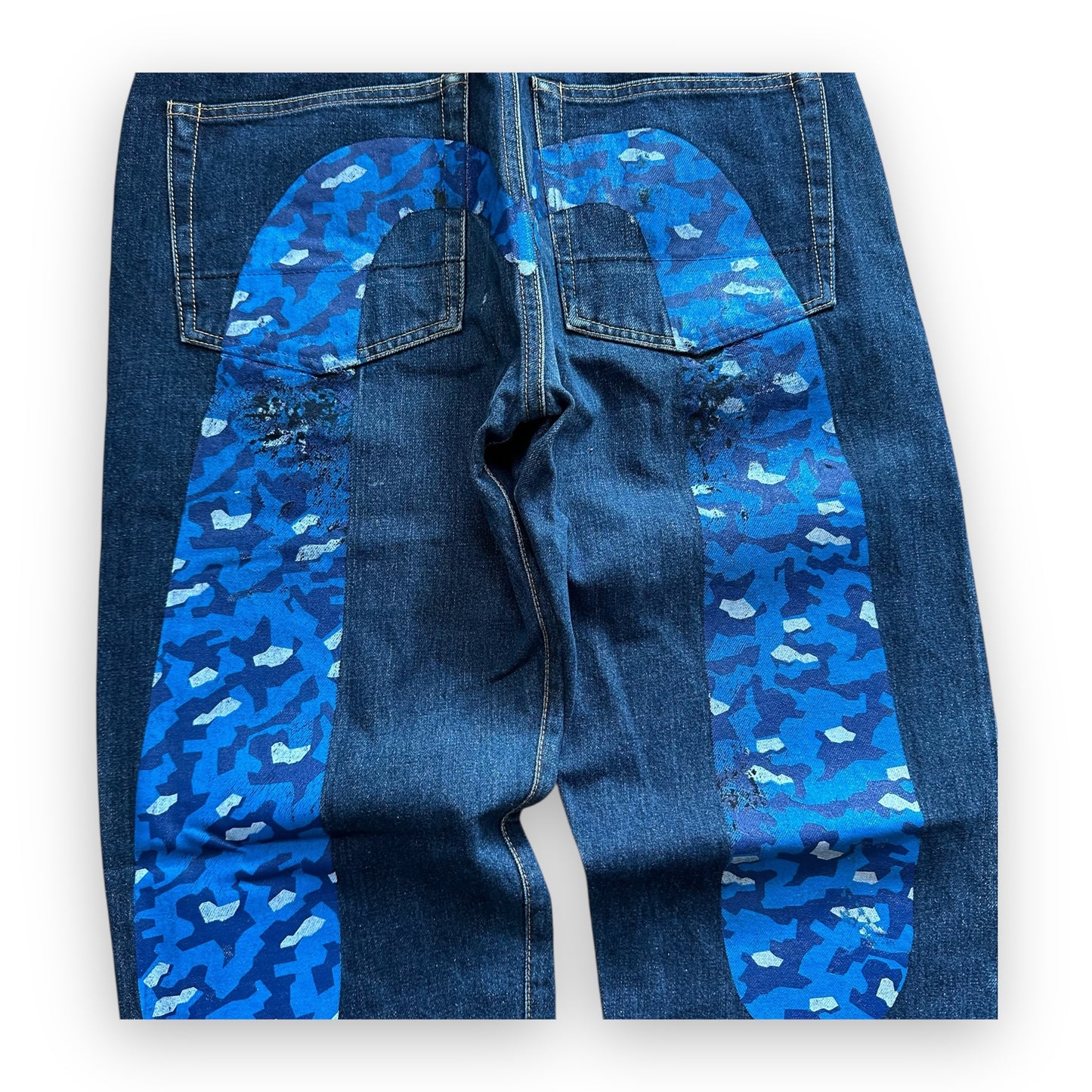 Jeans Evisu Daicock Camo Lot 001 Blue (M)
