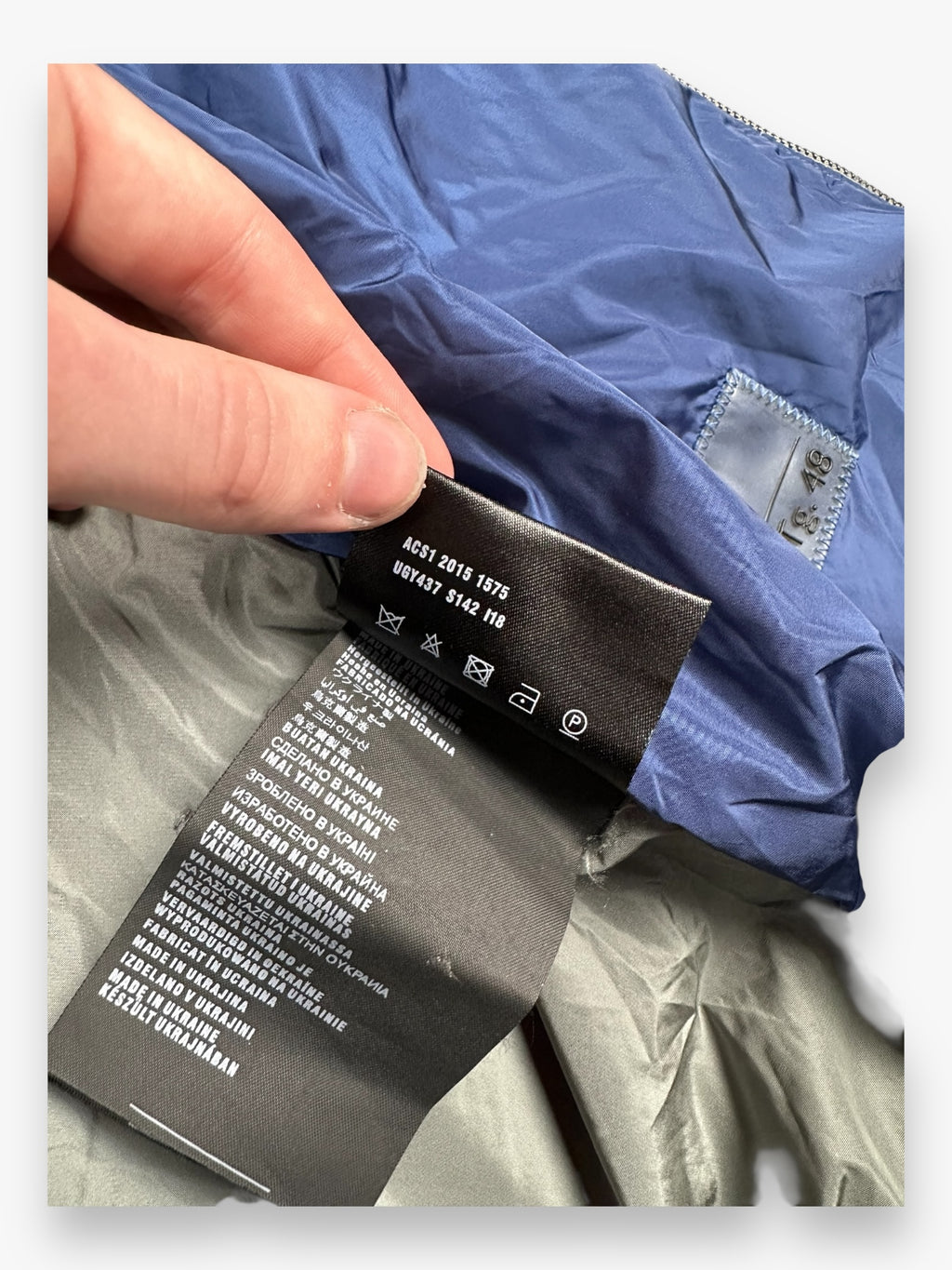 Jacket Prada Nylon Khaki AW15