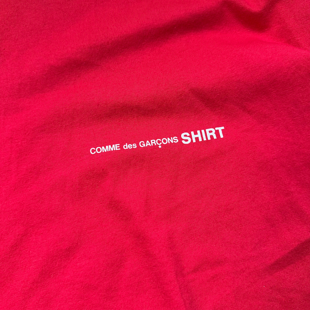 Tee Comme des Garcons SHIRT Oversized Red