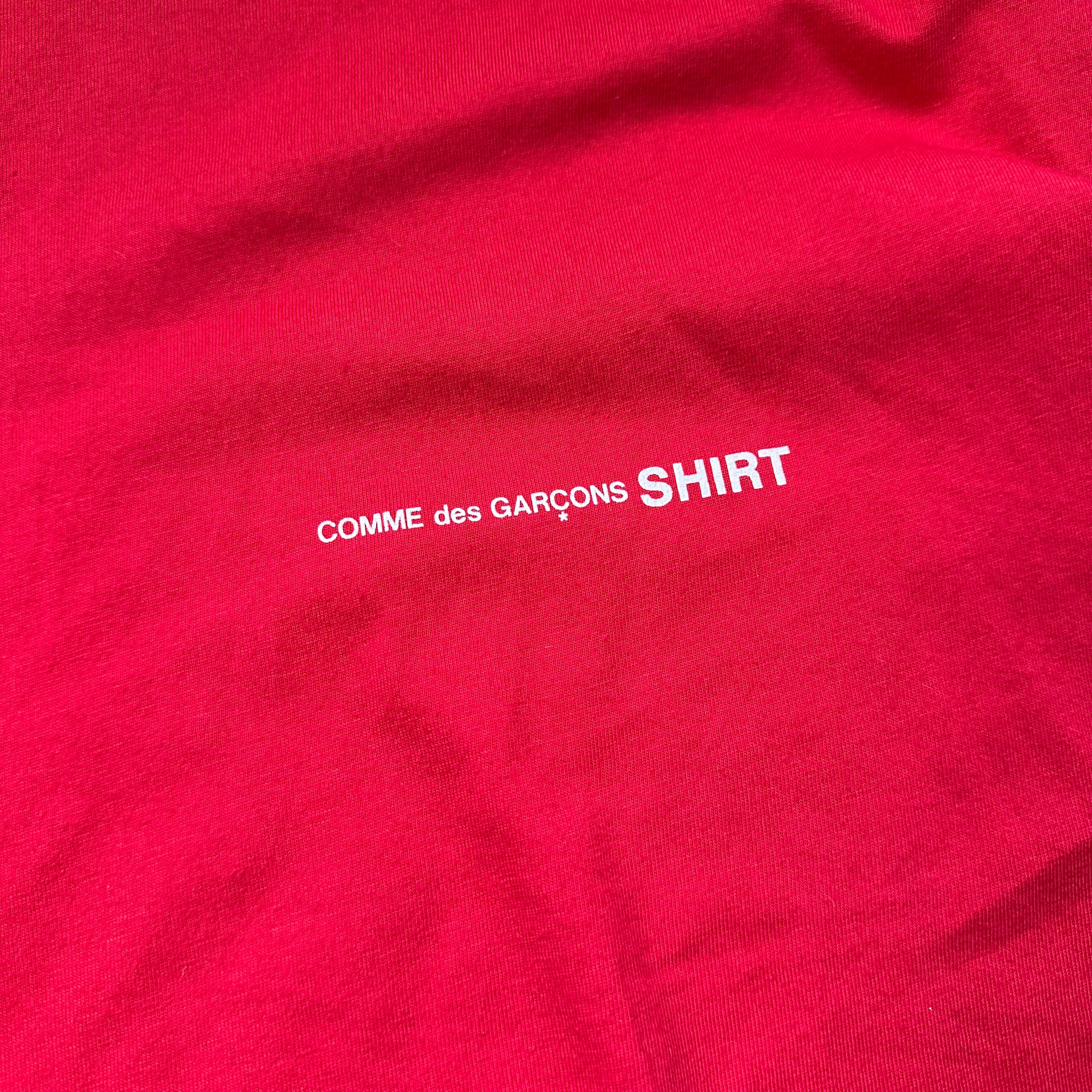 Tee Comme des Garcons SHIRT Oversized Red