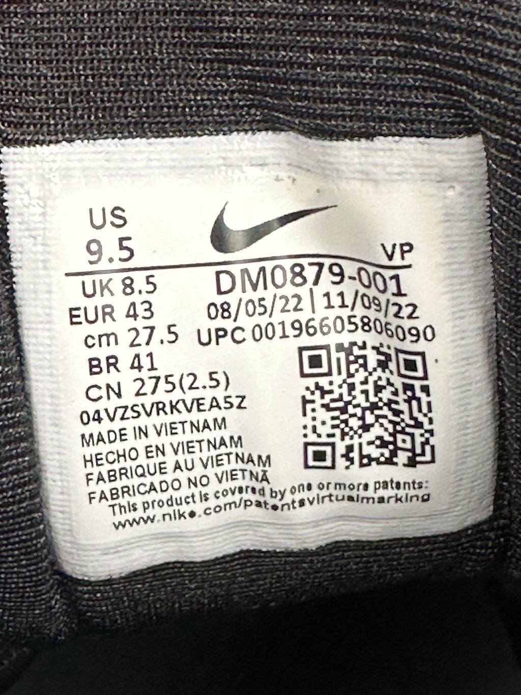 NOCTA Glide White Black