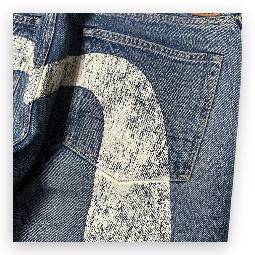 Jeans Evisu Daicock Lot 2008 White