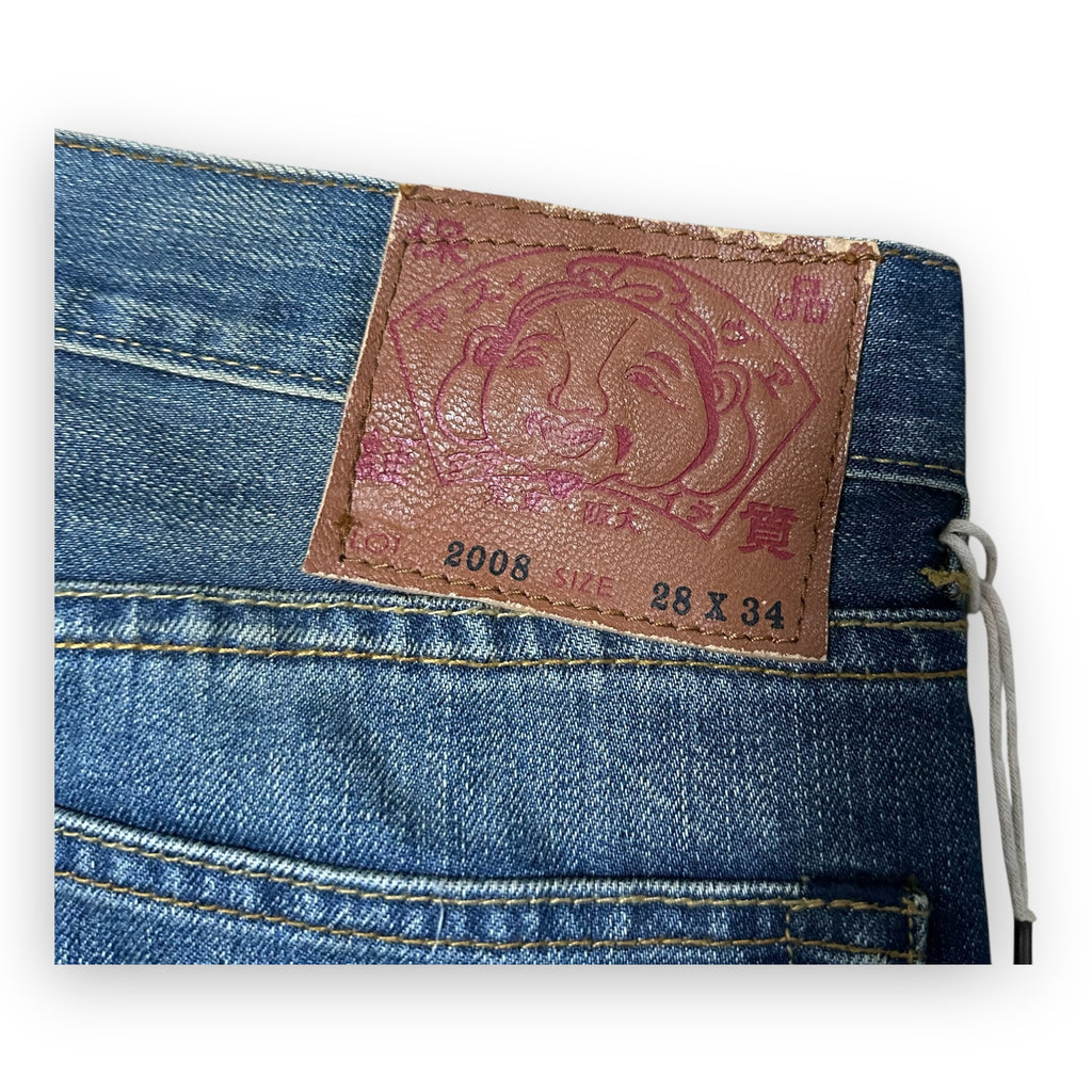 Jeans Evisu Seagull Red Lot 2008 Red