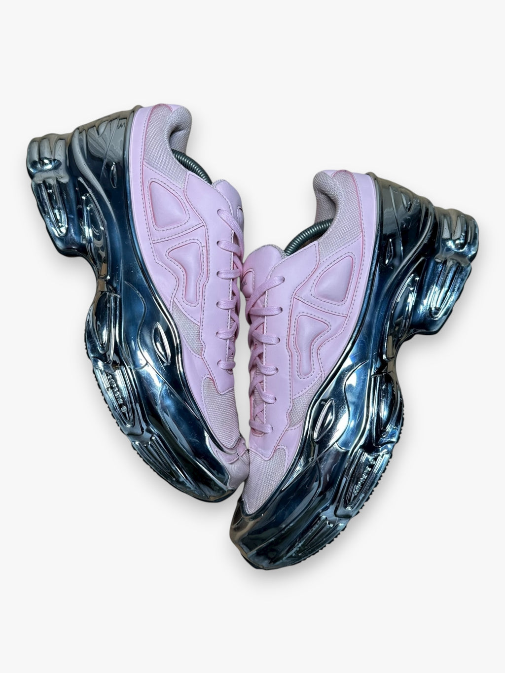 Ozweego Raf Simons Clear Pink Silver Metallic
