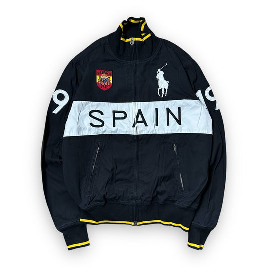 Jacket Ralph Lauren Flag Spain Black vintage (M)