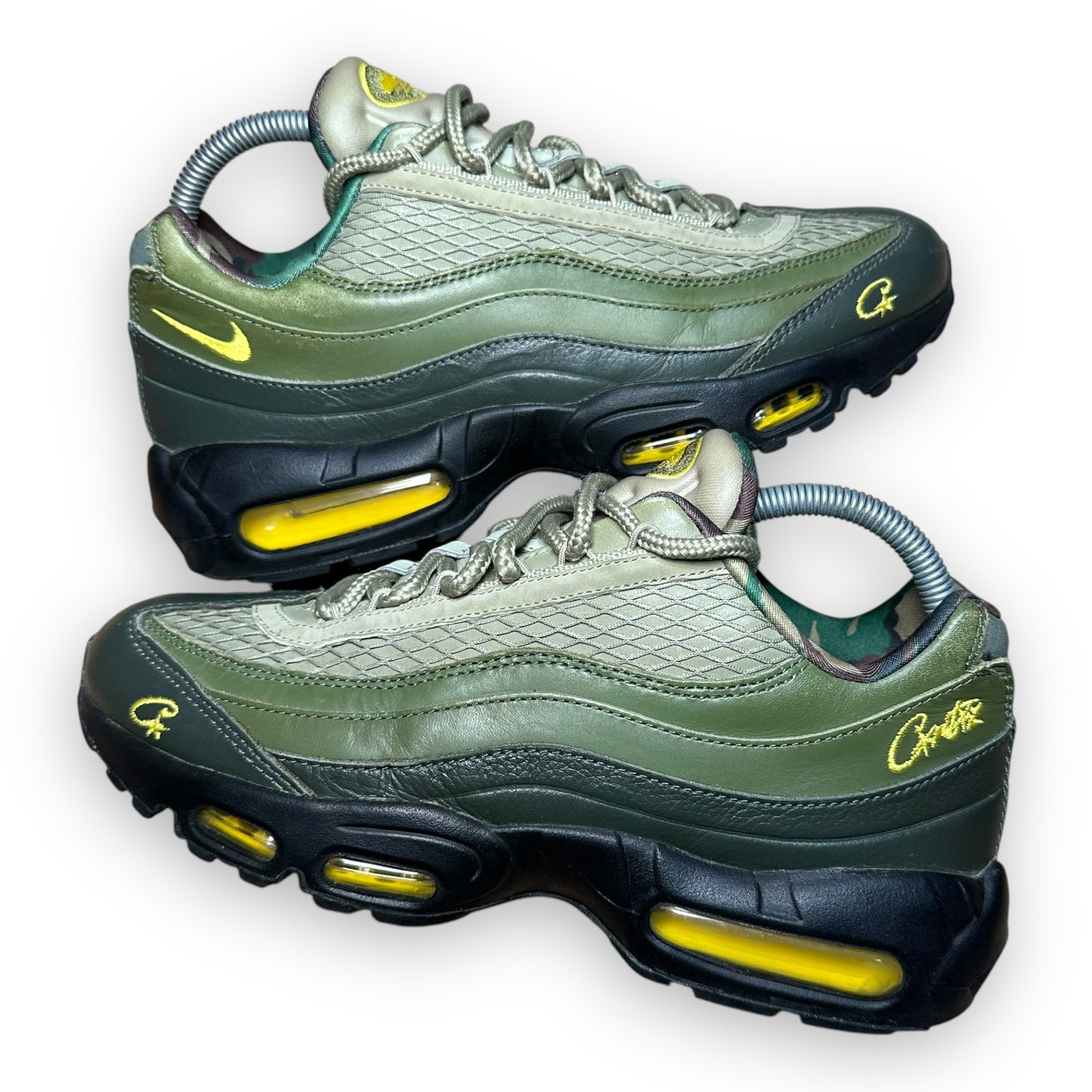 EU42 - US8.5 - UK7.5 • Air Max 95 Corteiz Gutta Green