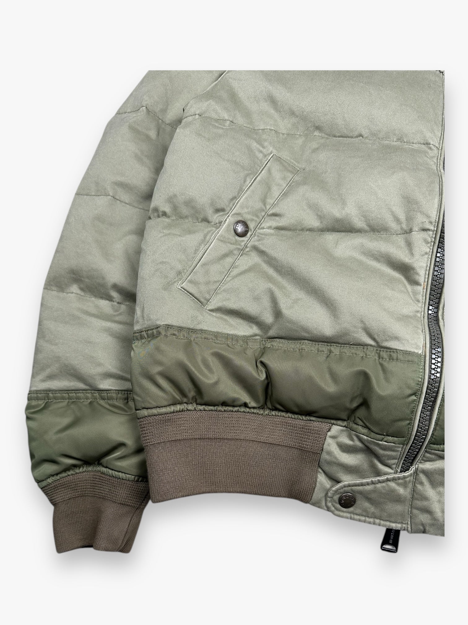 Moncler Rare Puffer Jacket MA-1 Japan Limited Edition Khaki