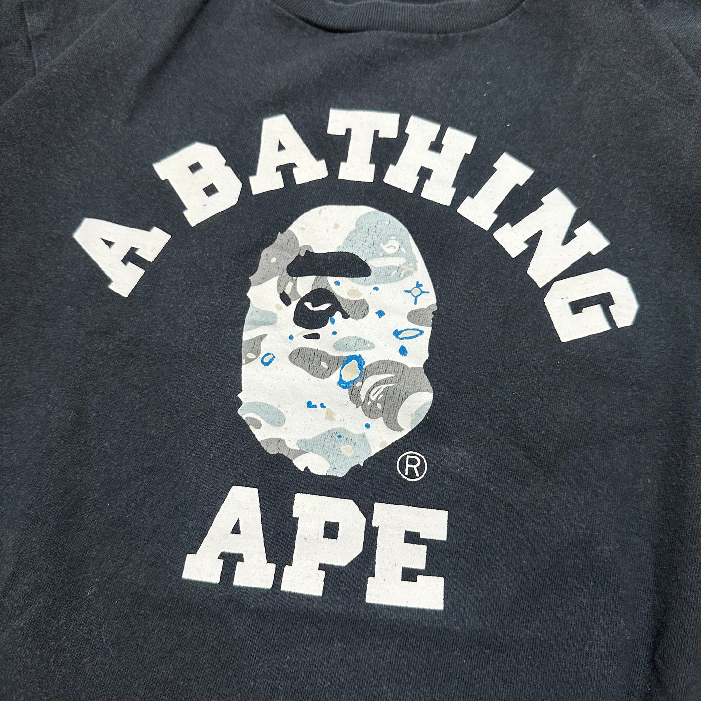 Tee BAPE Space Camo Print College Black SS21 (S)