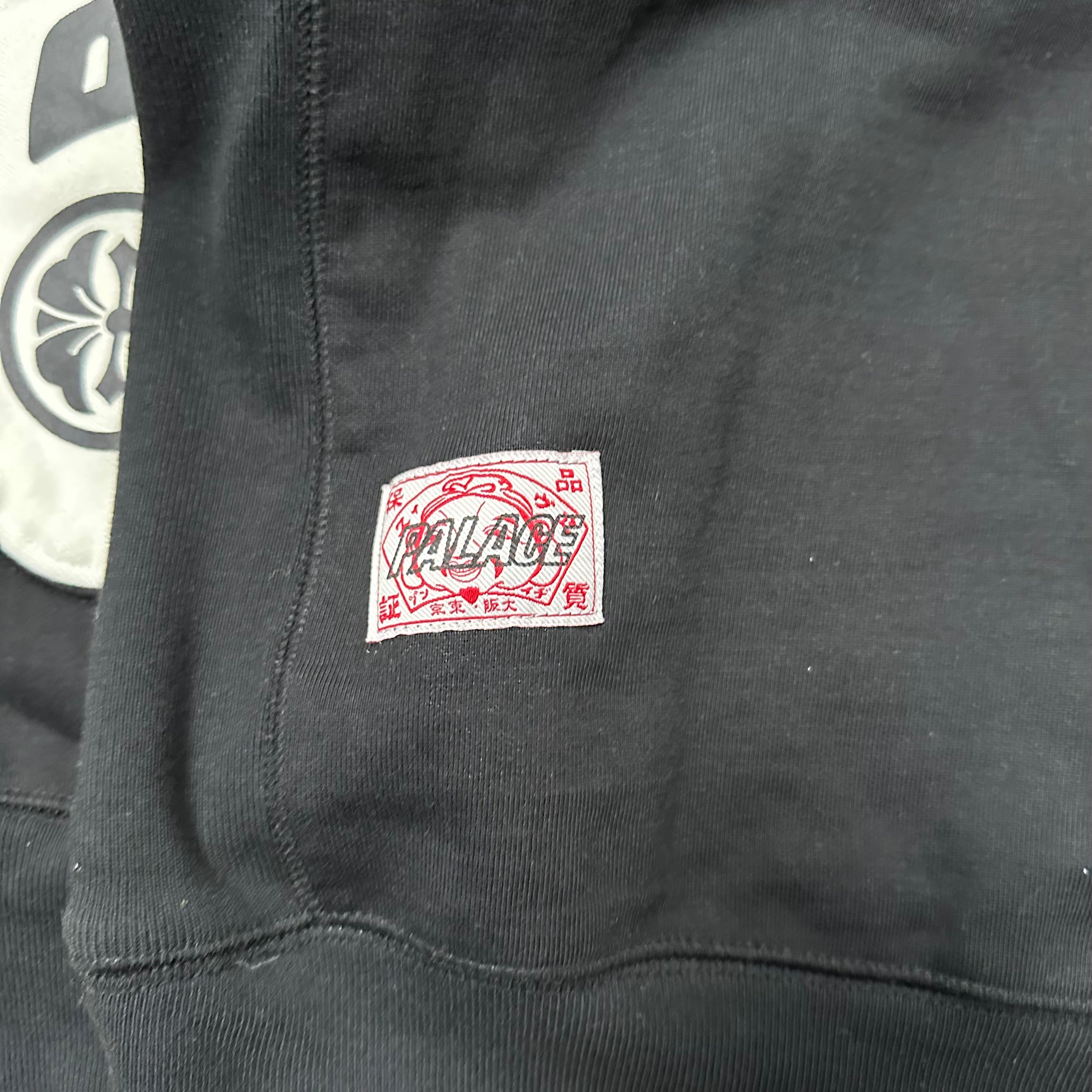 Sweatshirt Hoodie Evisu Palace Black SS20