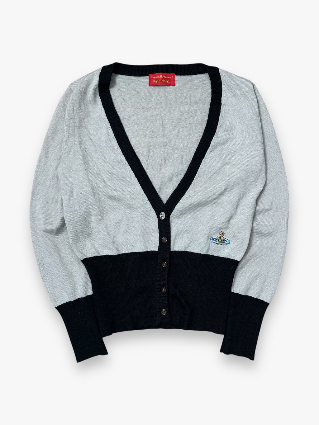 Vivienne Westwood Red Label Cardigan Black Beige