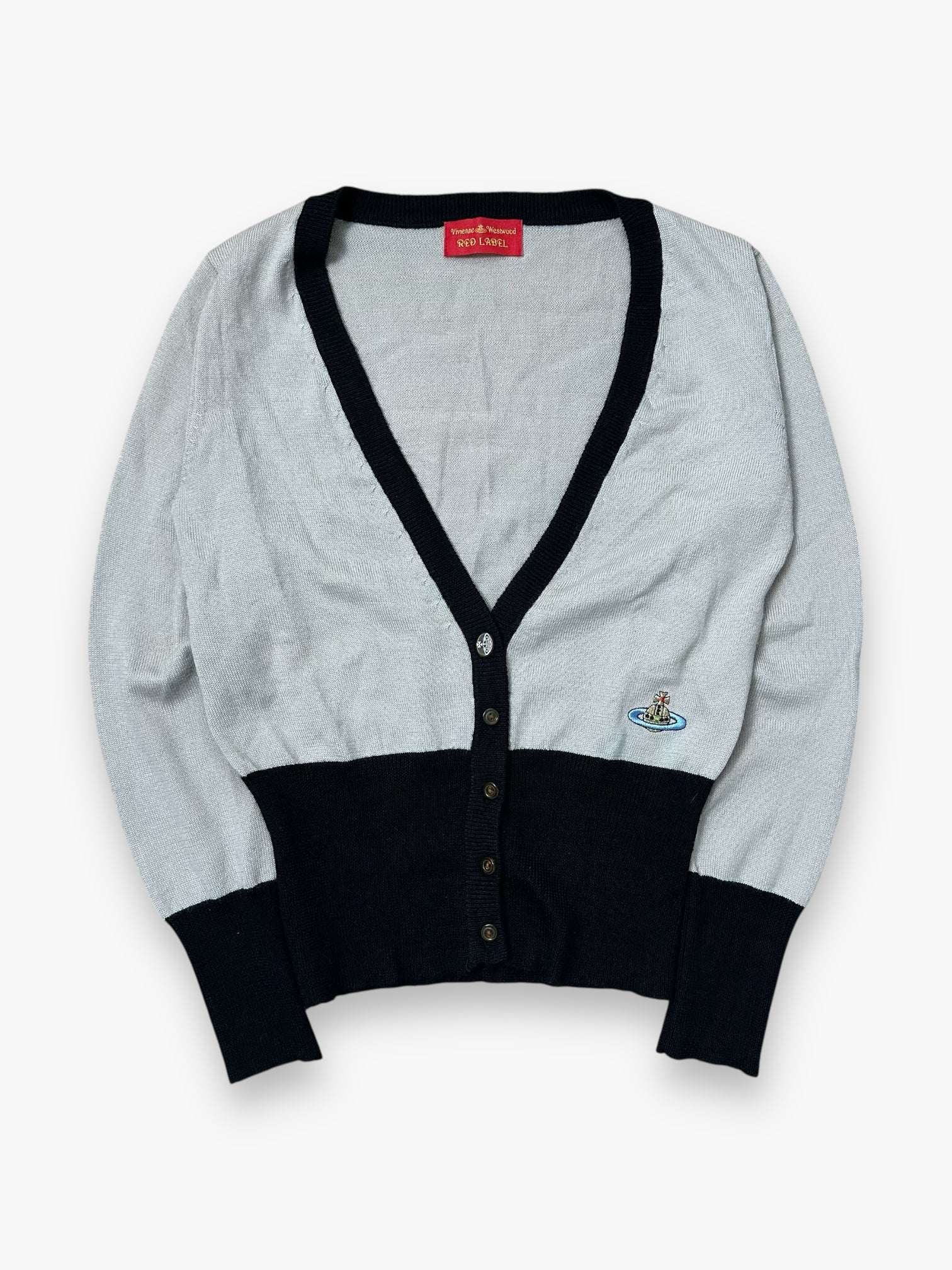 Vivienne Westwood Red Label Cardigan Black Beige
