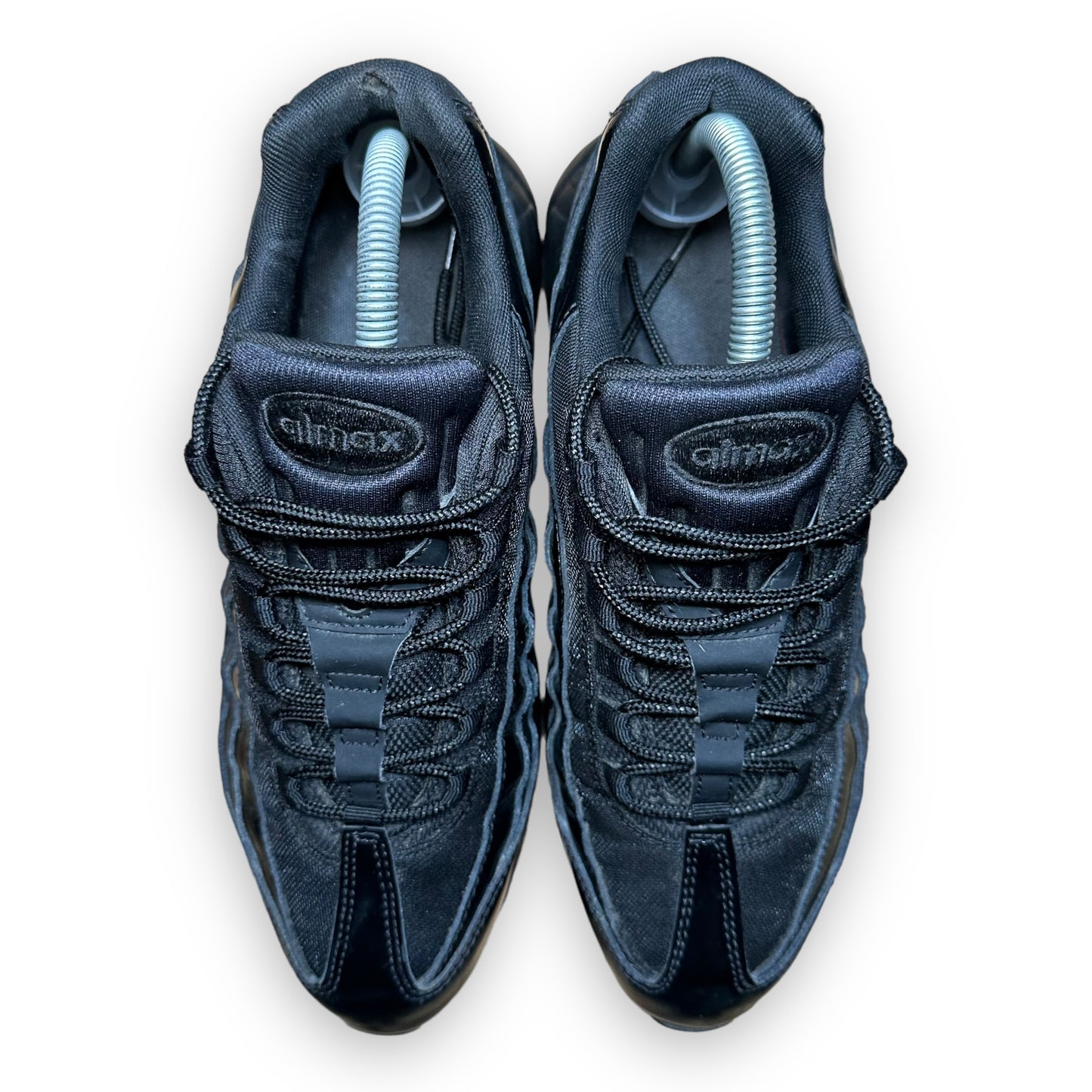 EU42.5 - US9 - UK8 • Air Max 95 Triple Black Patent