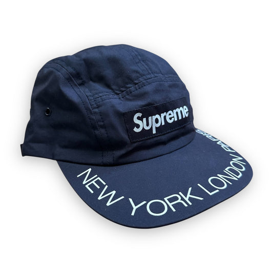 Cap Supreme Visor Print Camp Navy SS18