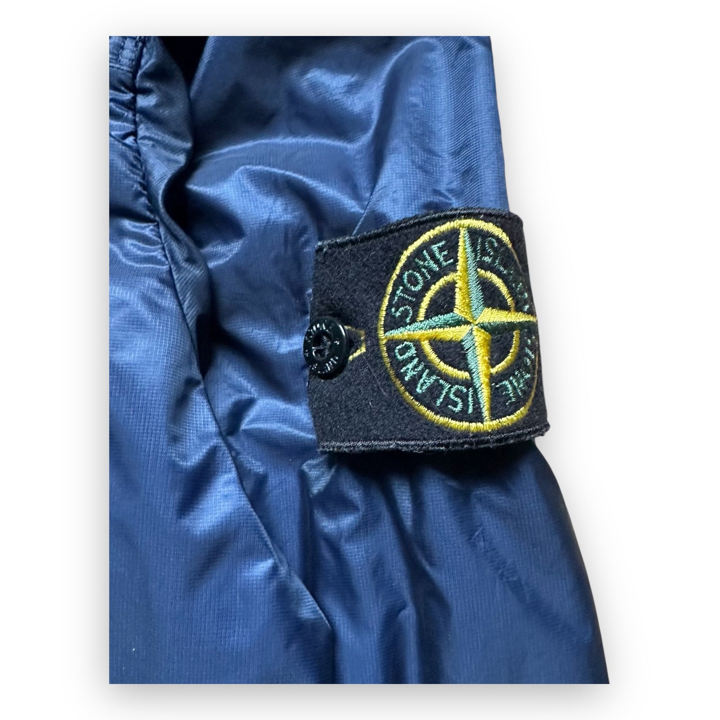 Jacket Stone Island Micro Rip Stop 7 Dentyvek Shield Navy SS12 (M)