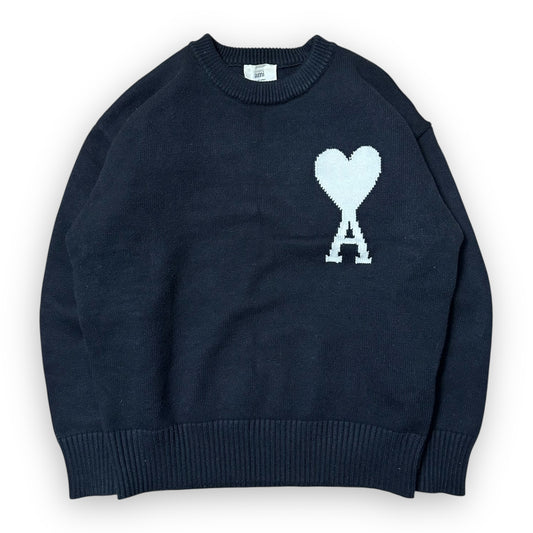 Sweater Ami Paris Black White (S)