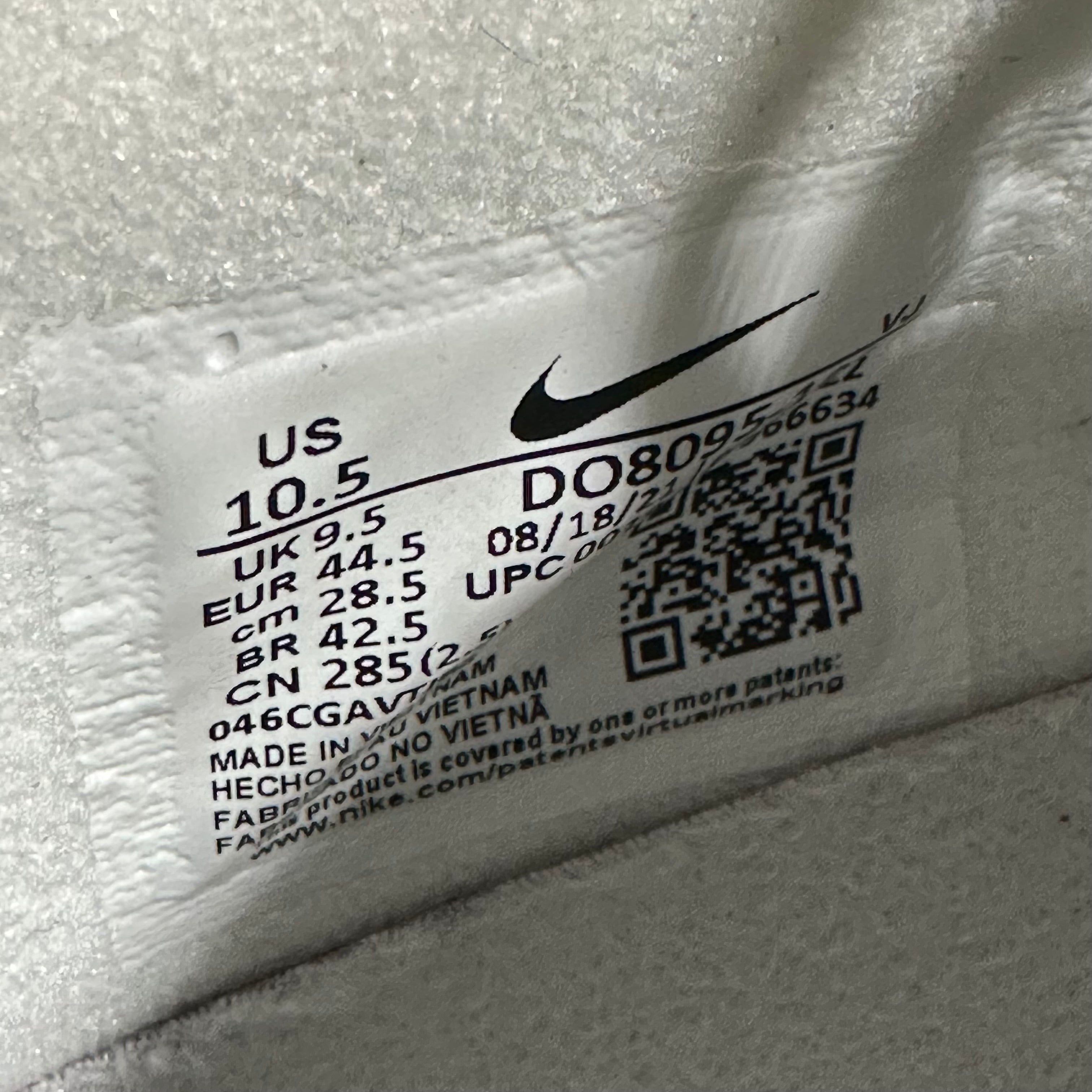 Air Max Sunder Comme des Garcons White