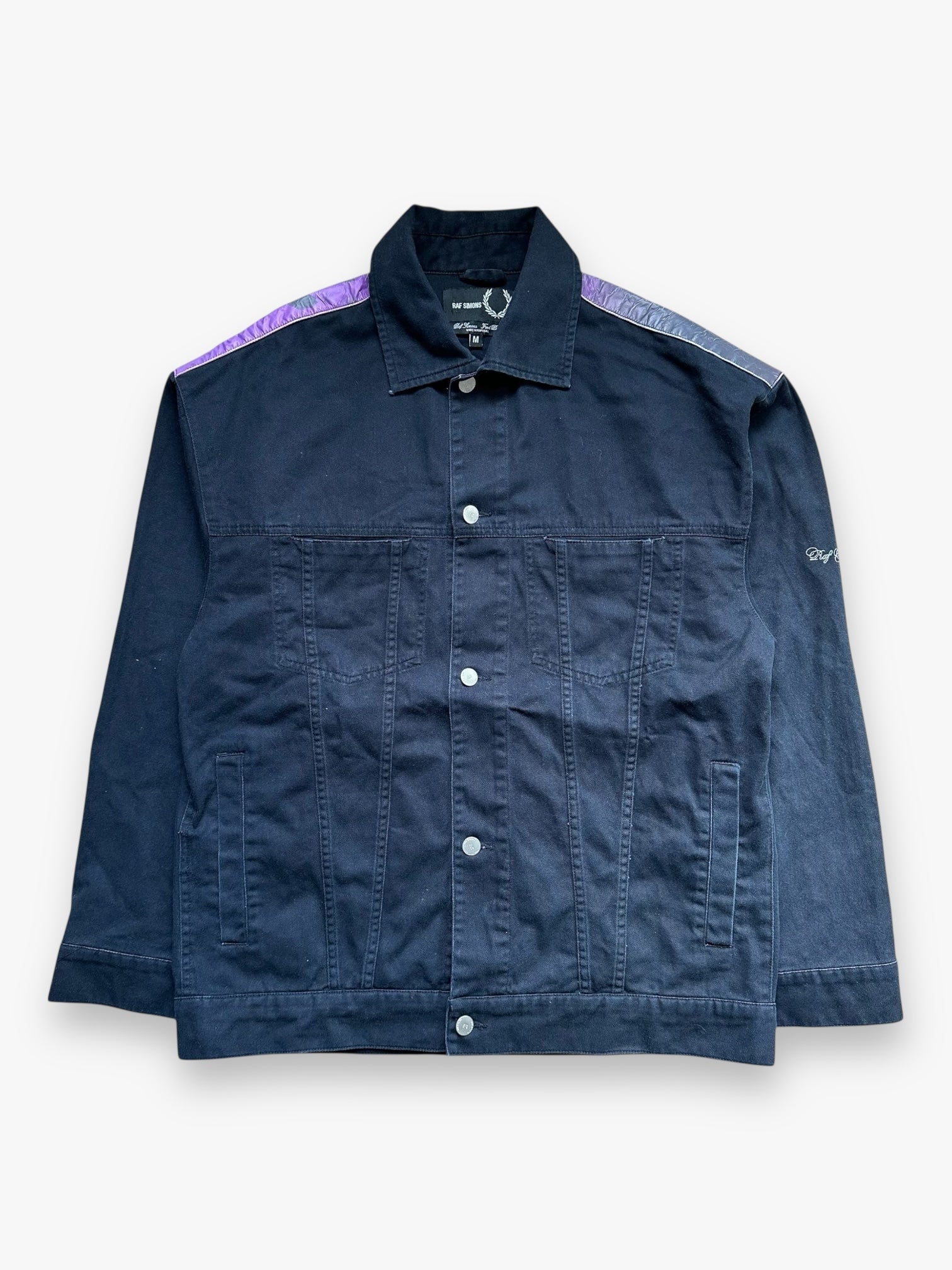 Jacket Raf Simons Fred Perry Printed Black