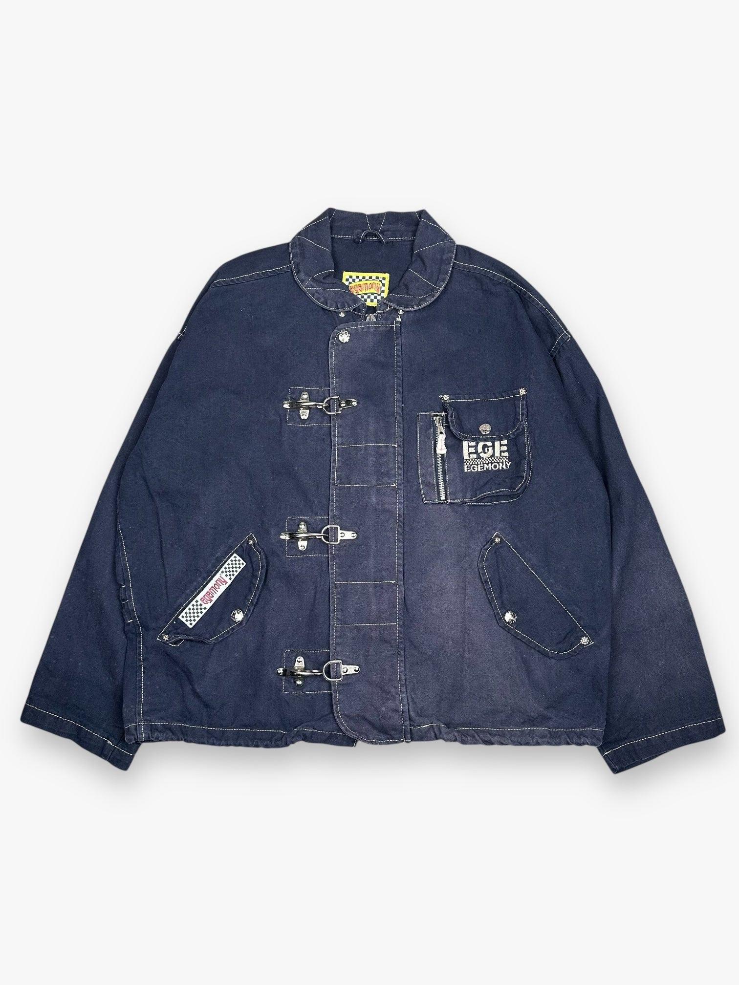 Energy Fireman Jacket Navy vintage