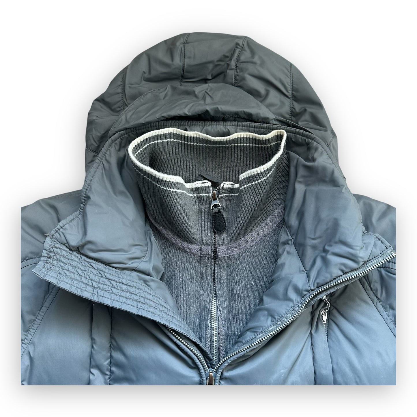 Puffer Jacket Marithé + François Girbaud Grey (L)