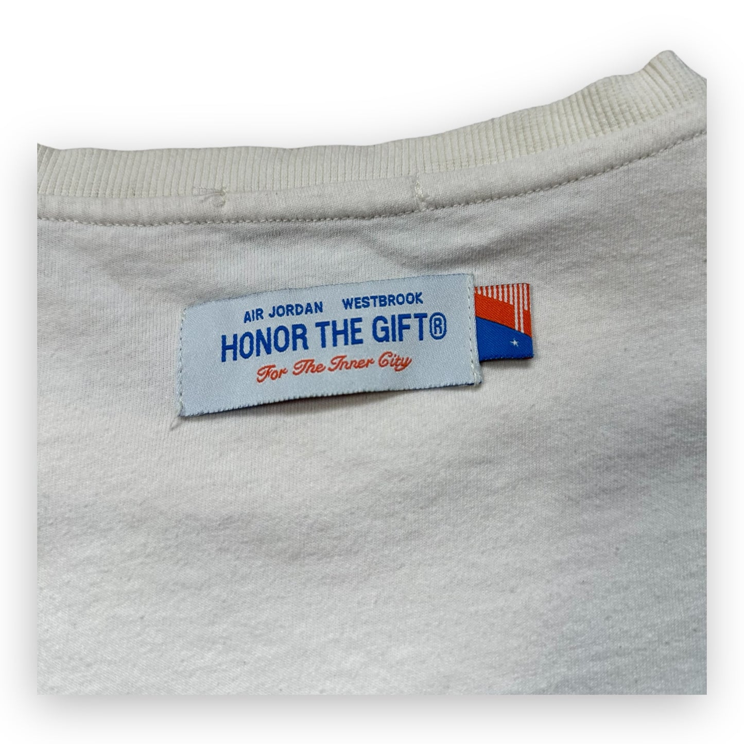 Tee Jordan x Russel Westbrook Honor the Gift Ivory (L)