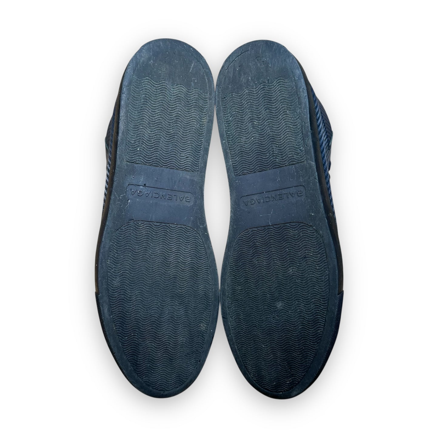 EU44.5 - US10.5 - UK8.5 • Balanciaga Arena High Carbon Navy