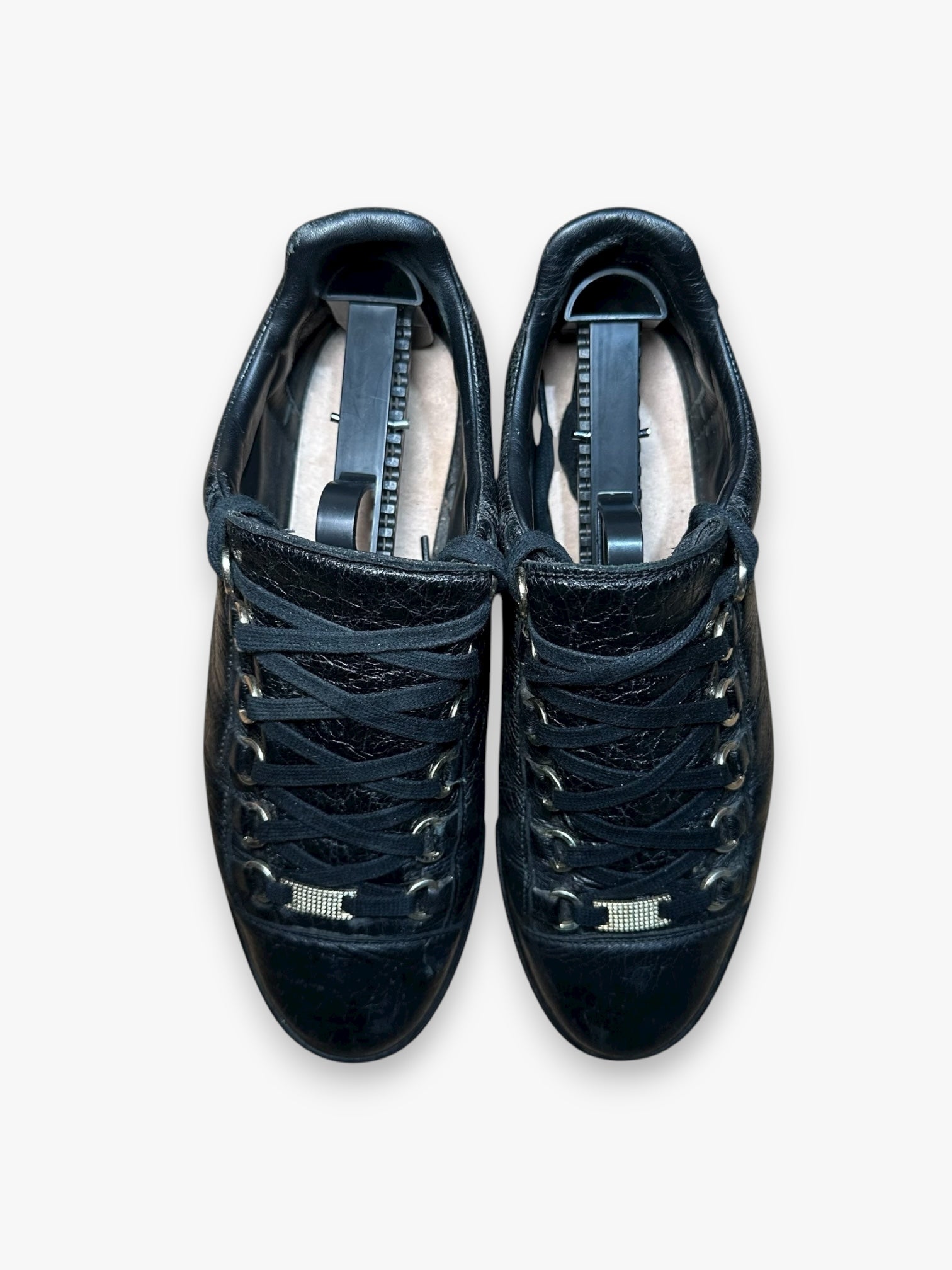 Balanciaga Arena Low Leather Black