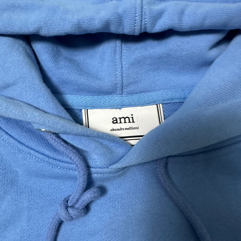 Sweatshirt Hoodie Ami Paris Vintage Blue