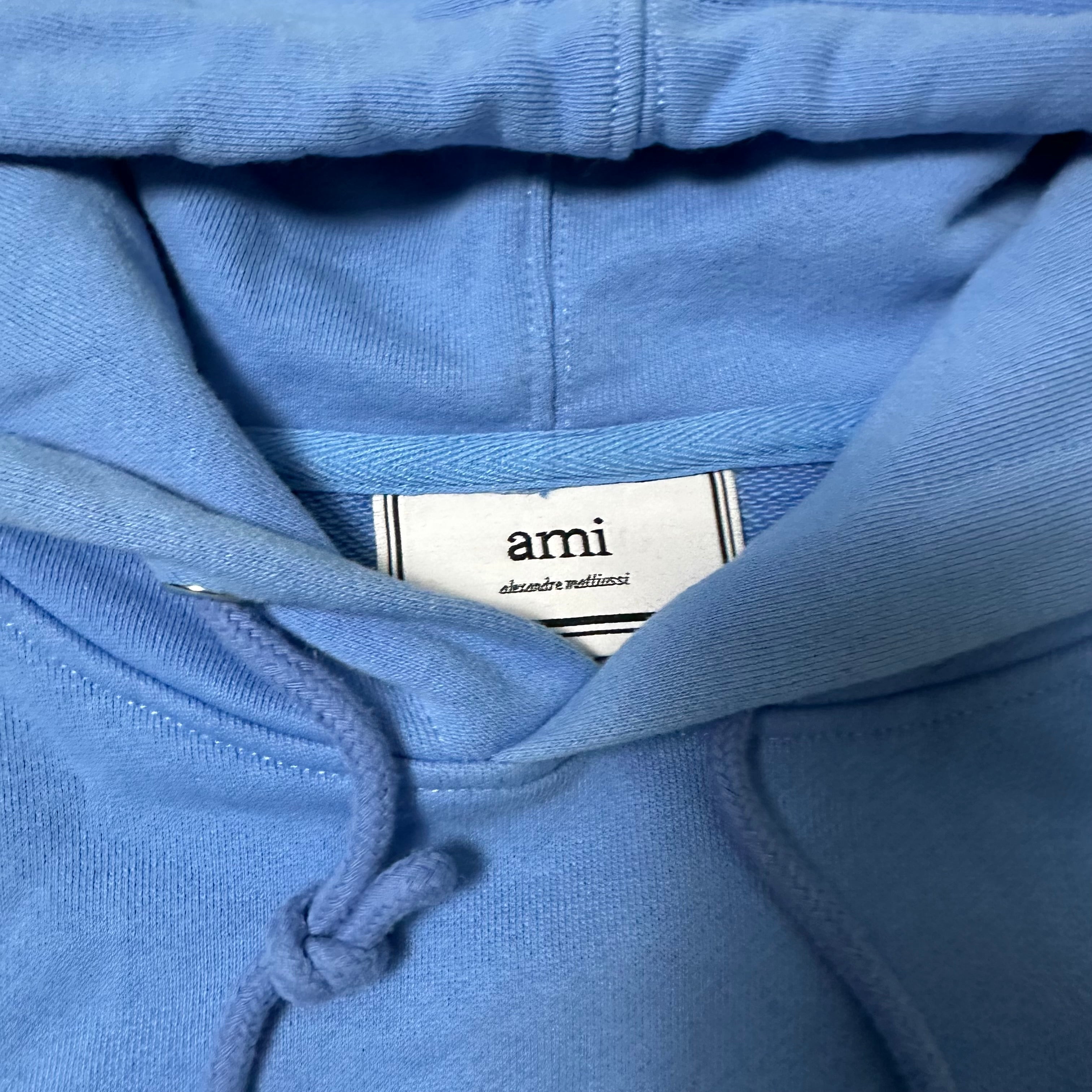 Sweatshirt Hoodie Ami Paris Vintage Blue