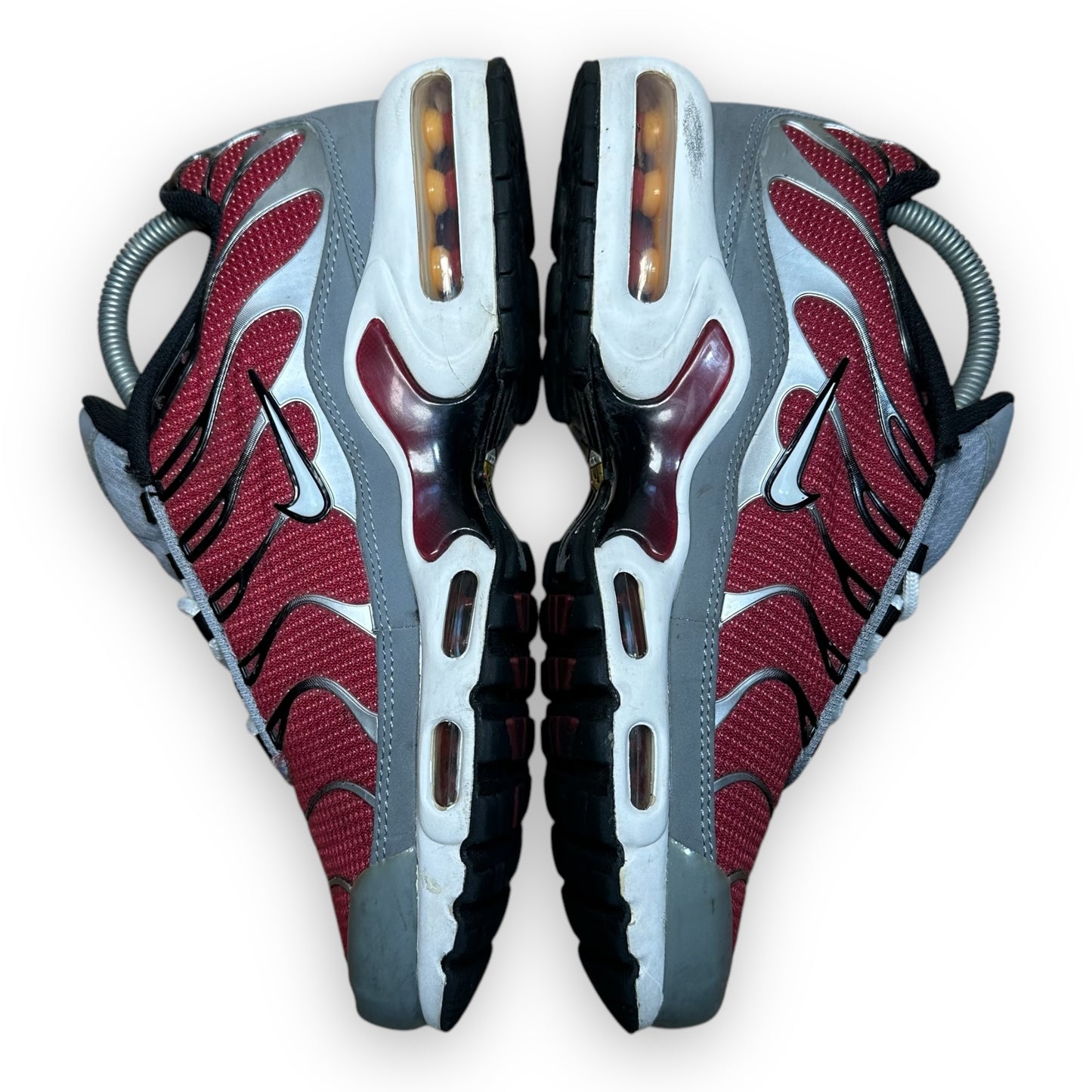 EU40.5 - US7.5 - UK6.5 • Air Max Plus Team Red Cool Grey