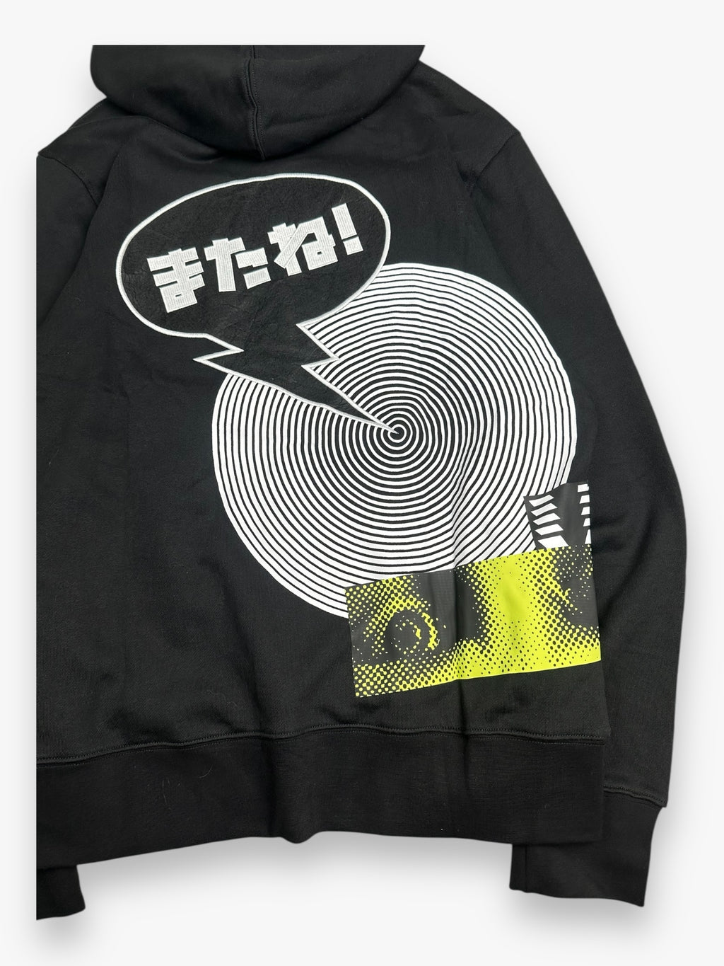 Y-3 Optmistic Illusion Hoodie Black