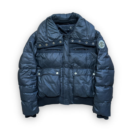 Puffer Jacket Roberto Cavalli Black vintage (M)