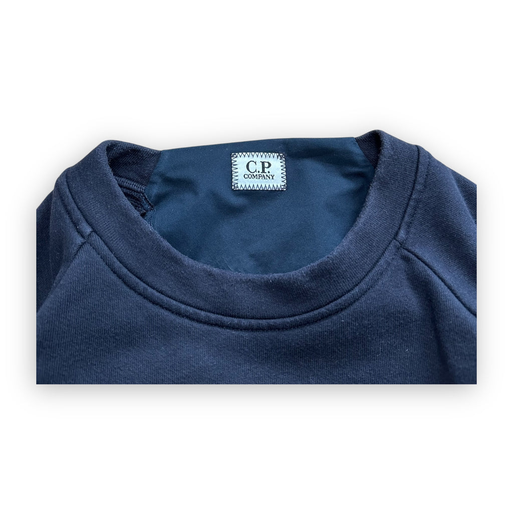 Sweatshirt Crewneck C.P Company Zip Black