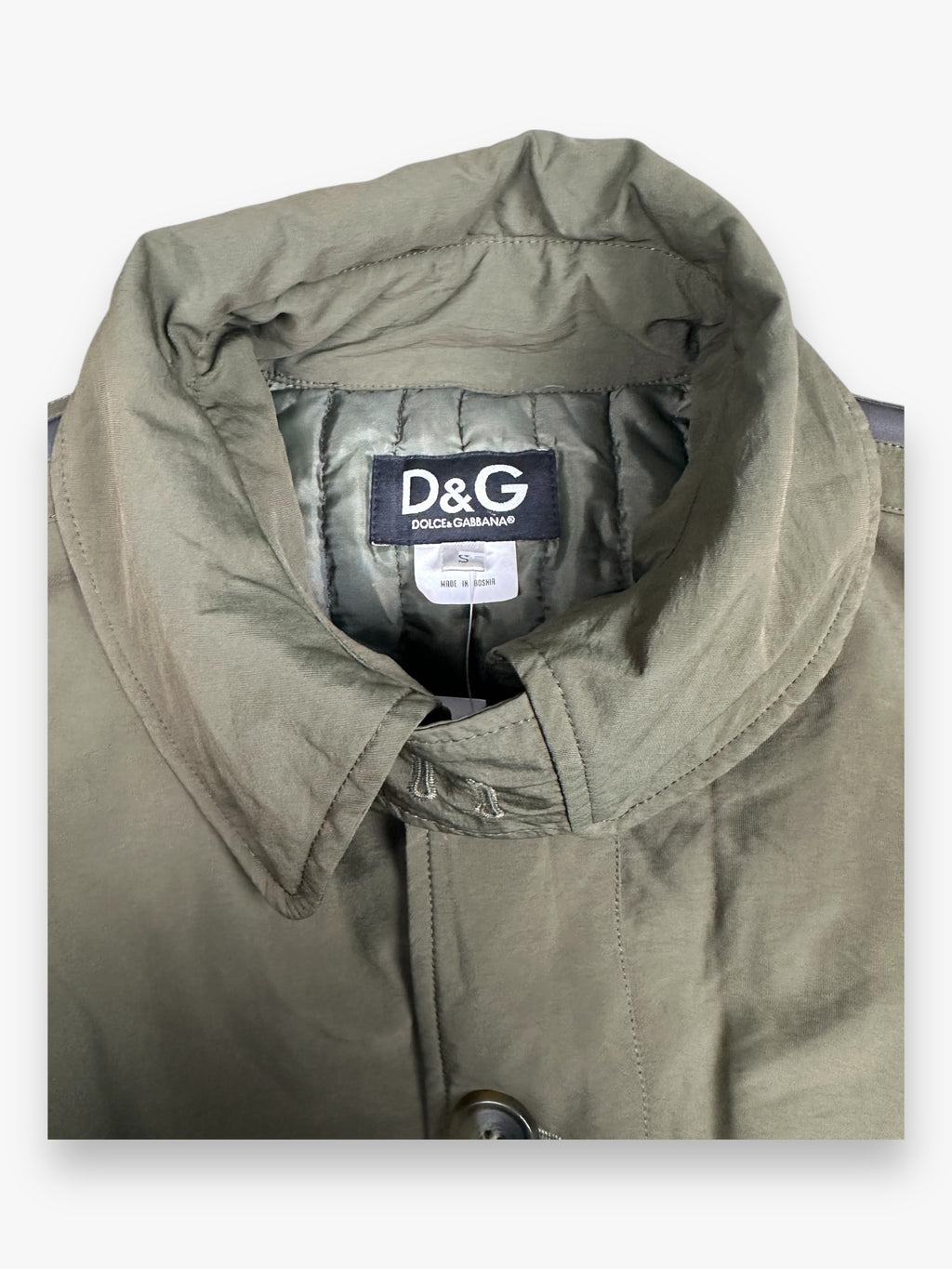 Jacket Dolce & Gabbana Aviator Bomber Goggle Olive AW2003