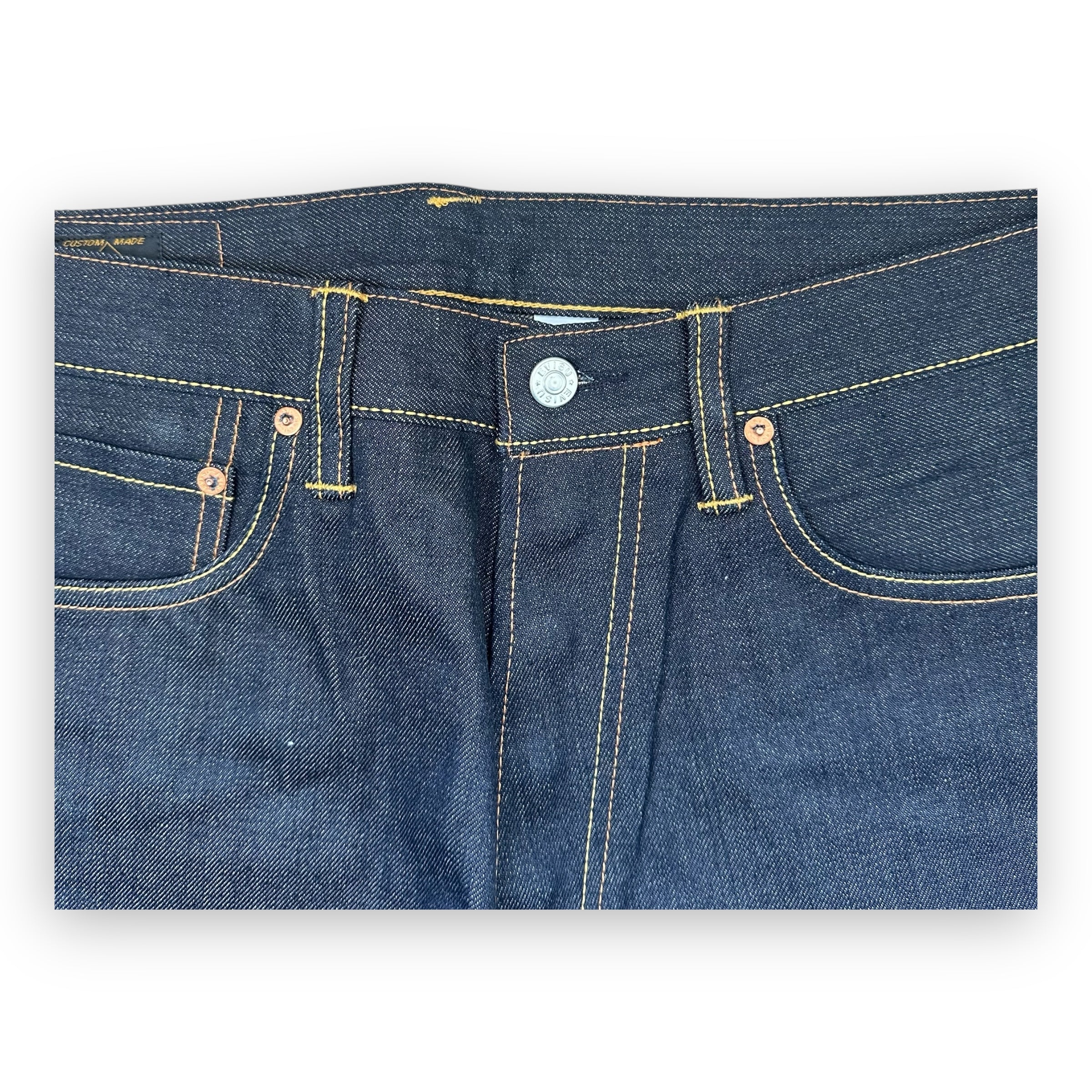 Jeans Evisu Daicock Lot 001 Turquoise