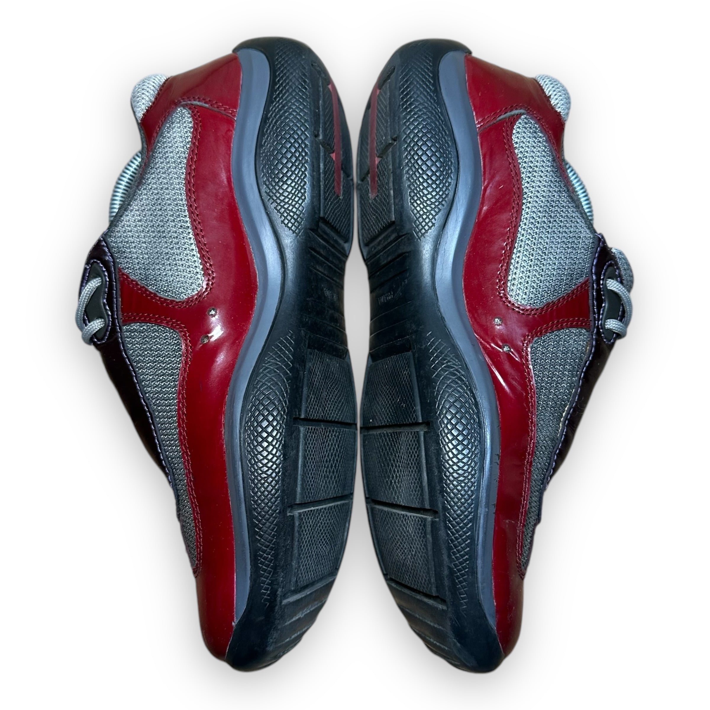 Prada America’s Cup Red Black Patent vintage