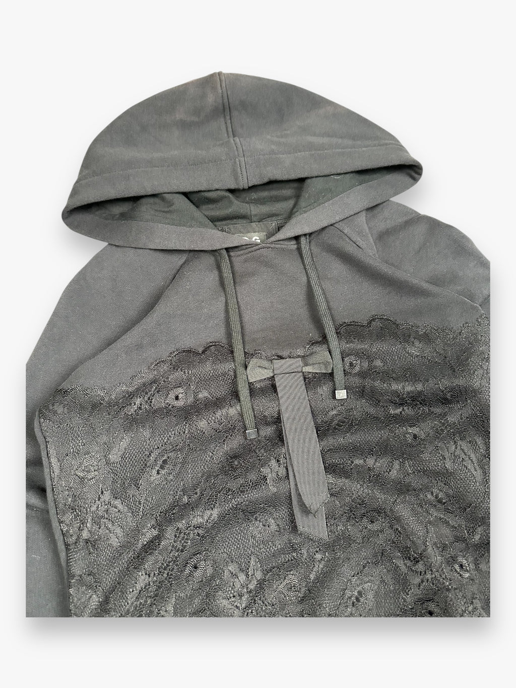 Sweatshirt Hoodie Dolce &amp; Gabbana Lace Black