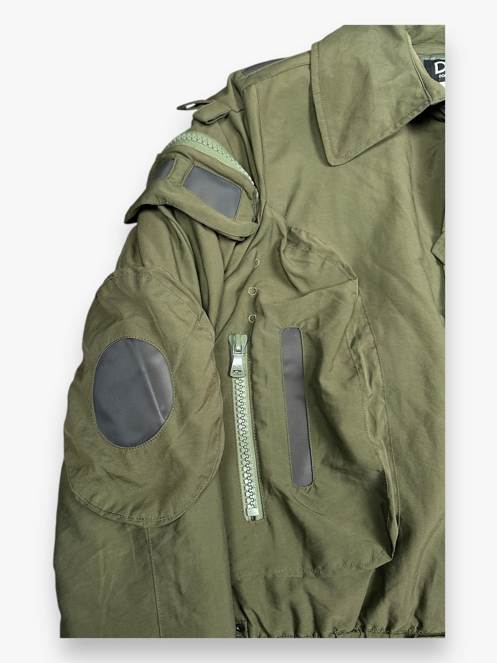 Jacket Dolce & Gabbana Aviator Bomber Goggle Olive AW2003