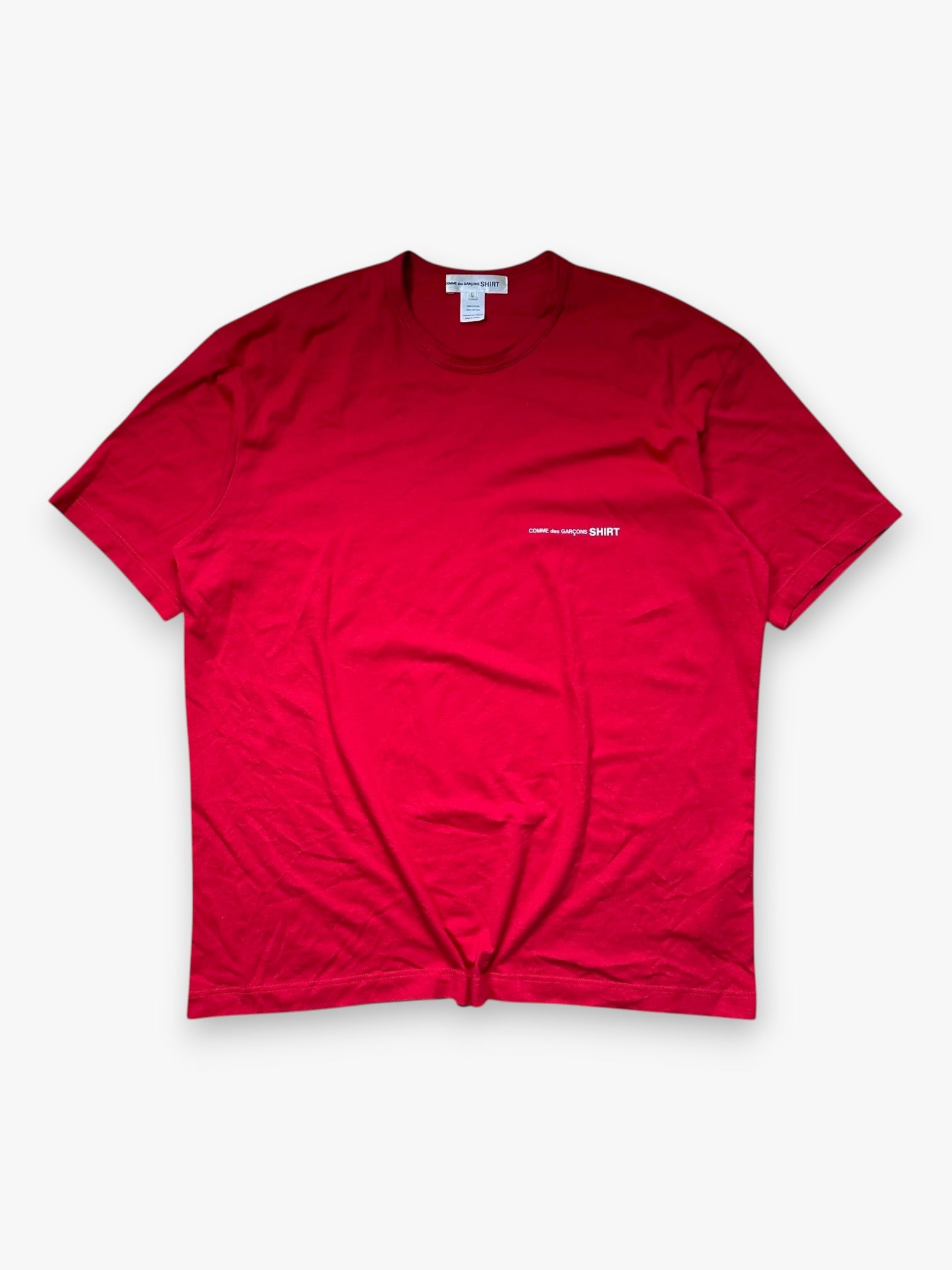 Tee Comme des Garcons SHIRT Oversized Red