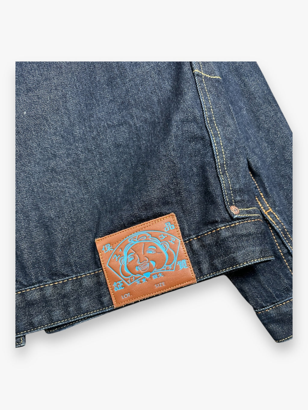 Evisu RARE Japanese Denim Jacket Brut