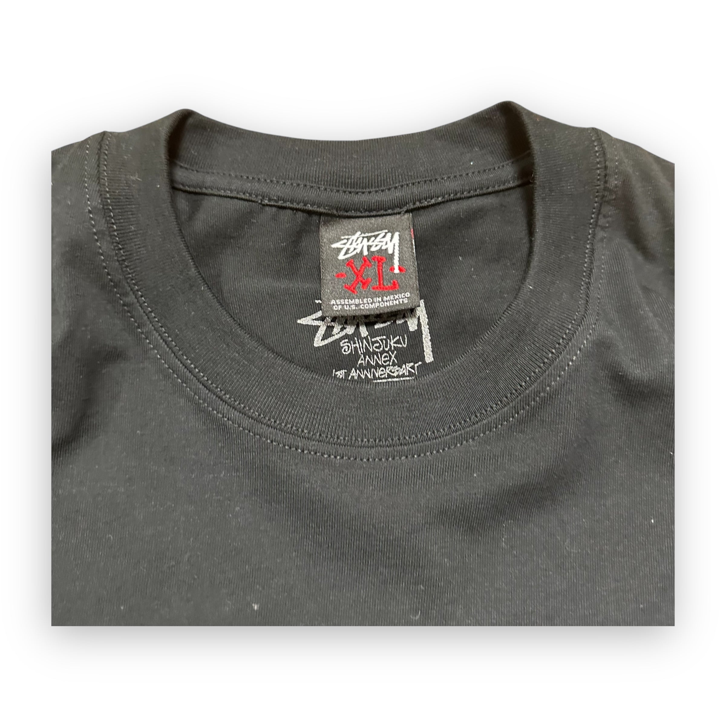 Tee Stussy Cyclist Vintage Black vintage