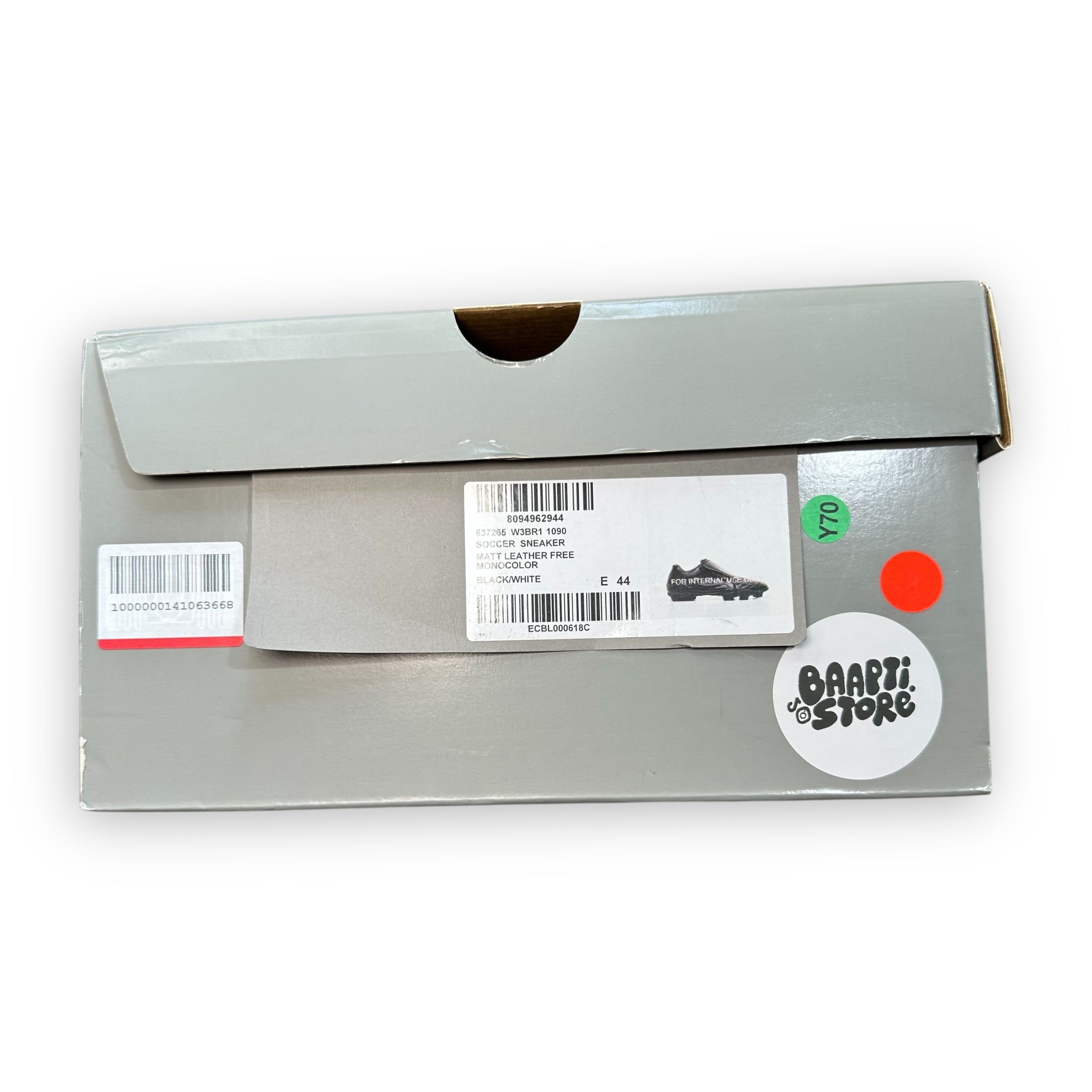 Balenciaga Soccer Leather Black