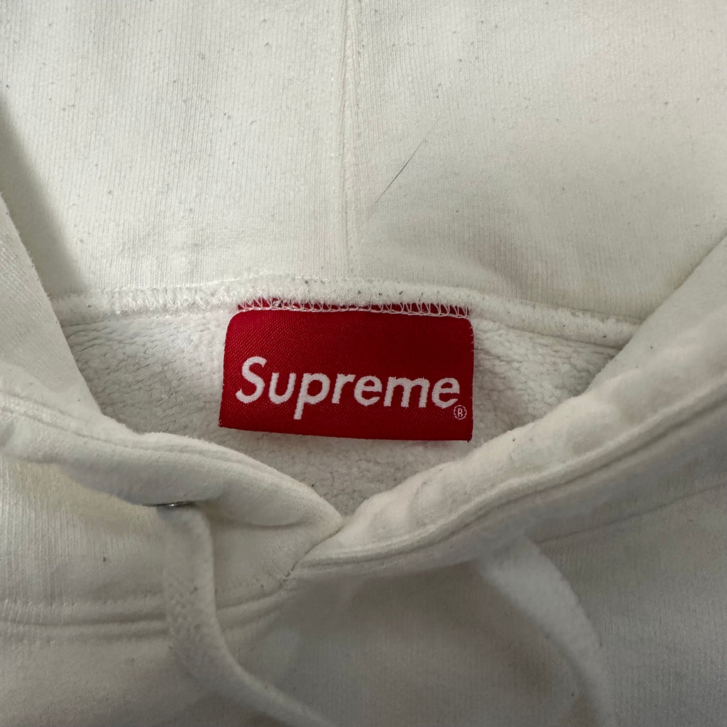 Sweatshirt Hoodie Supreme Zip Pouch White SS19