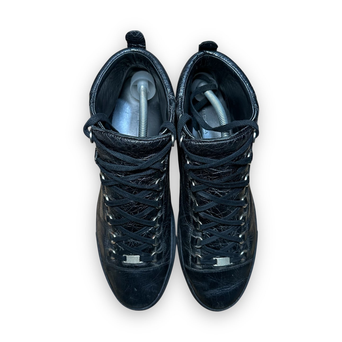 EU46 - US12 - UK11 • Balanciaga Arena High Leather Black