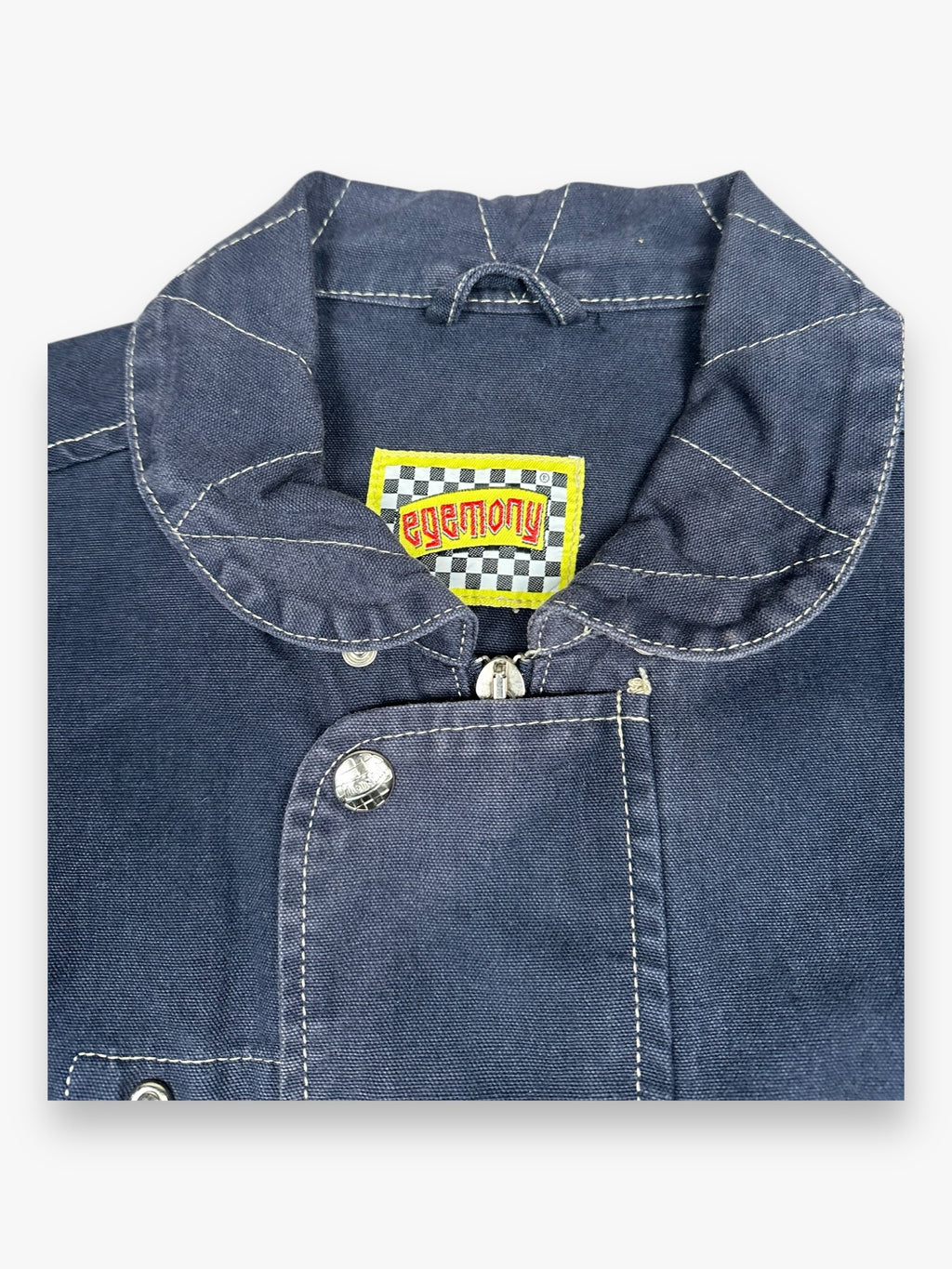 Energy Fireman Jacket Navy vintage