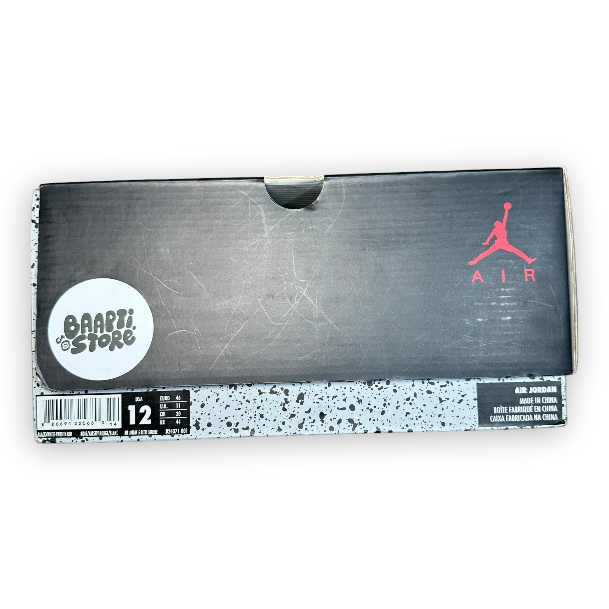 Jordan 5 Retro Supreme Black