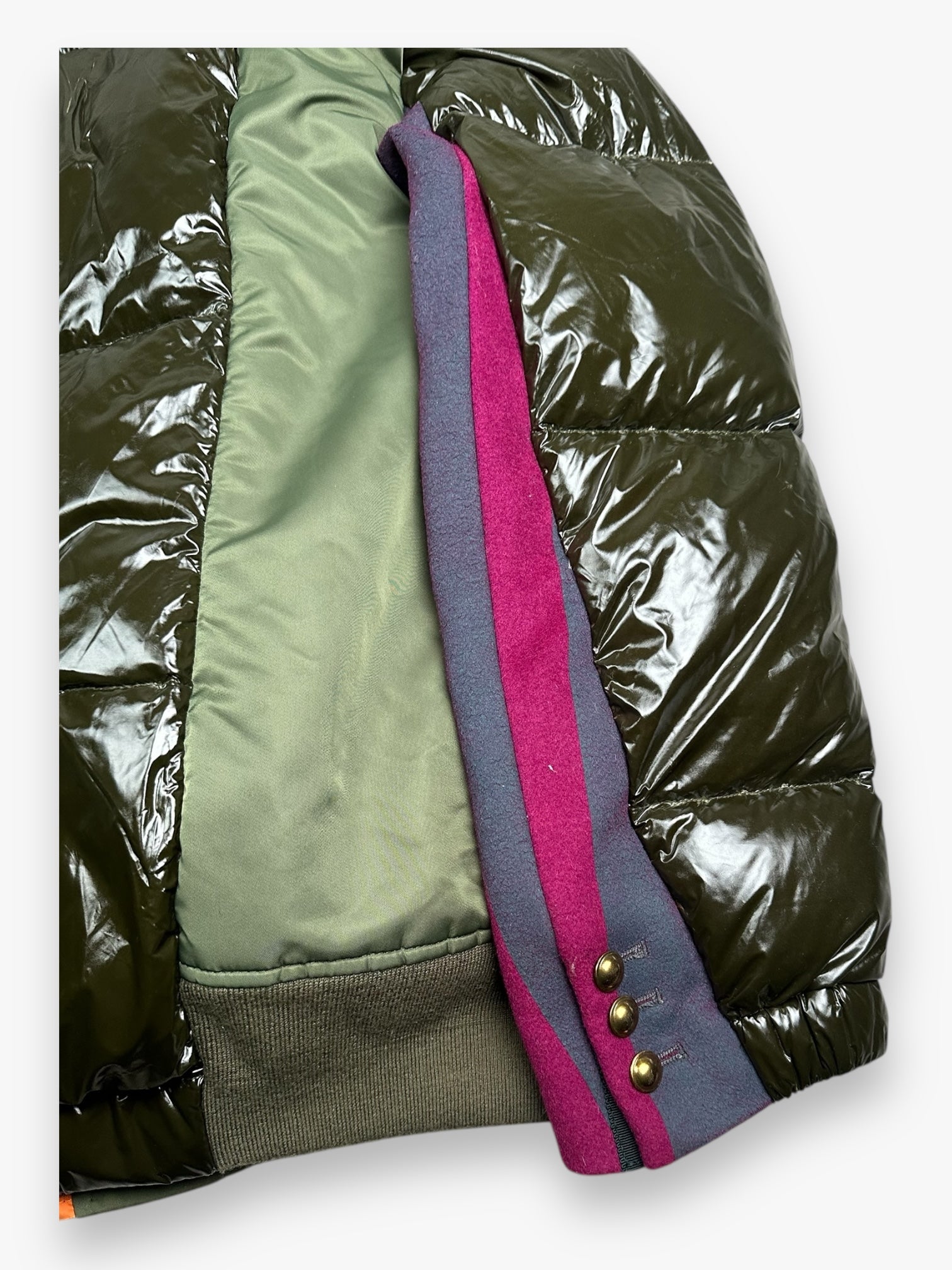 Sacai Oversized Hybrid Jacket Puffer/Bomber/Coat AW18